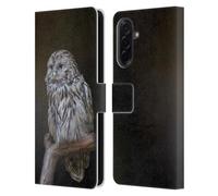 Head Case Designs Officially Licensed Simone Gatterwe Lovely Cute Owl Nature Portraits Leather Wallet Case Compatible With Samsung Galaxy A36 5G