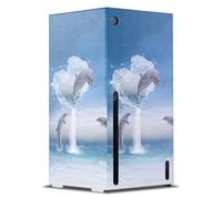 Head Case Designs Officially Licensed Simone Gatterwe Lovers Art Mix Game Console Wrap Case Cover Compatible With Xbox Series X