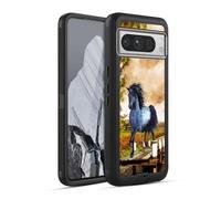 Head Case Designs Officially Licensed Simone Gatterwe On The Lake Horses Ultra-Armoured Shockproof Case [Military Grade Protection] Compatible With Google Pixel 8 Pro