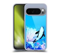 Head Case Designs Officially Licensed Simone Gatterwe Orca Life In Sea Gel Case [Military Grade Protection] Compatible with Google Pixel 10 and Compatible with MagSafe