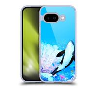 Head Case Designs Officially Licensed Simone Gatterwe Orca Life In Sea Gel Case [Military Grade Protection] Compatible With Google Pixel 9A