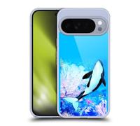 Head Case Designs Officially Licensed Simone Gatterwe Orca Life In Sea Gel Case [Military Grade Protection] Compatible with Google Pixel 10 Pro XL and Compatible with MagSafe