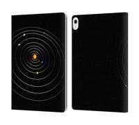 Head Case Designs Officially Licensed Simone Gatterwe Our Solar System Planets Leather Wallet Case Compatible With Apple iPad Air 13 2024/2025