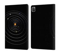 Head Case Designs Officially Licensed Simone Gatterwe Our Solar System Planets Leather Wallet Case Compatible With Apple iPad Pro 11 2020/2021 / 2022
