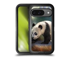 Head Case Designs Officially Licensed Simone Gatterwe Panda Bear Animals Ultra-Armoured Shockproof Case [Military Grade Protection] Compatible With Google Pixel 9 / Pixel 9 Pro