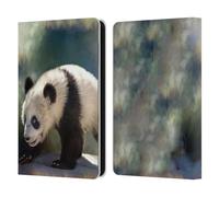 Head Case Designs Officially Licensed Simone Gatterwe Panda Bear Nature Portraits Leather Wallet Case Compatible With Amazon Kindle 11th Gen 6in 2022
