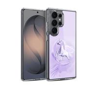 Head Case Designs Officially Licensed Simone Gatterwe Pegasus In Moon Pegasus And Unicorns Gel Case [Military Grade Protection] Compatible with Samsung Galaxy S26 Ultra and Compatible with MagSafe