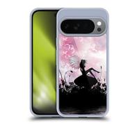 Head Case Designs Officially Licensed Simone Gatterwe Pink Silhouette Angels And Fairies Gel Case [Military Grade Protection] Compatible with Google Pixel 10 and Compatible with MagSafe