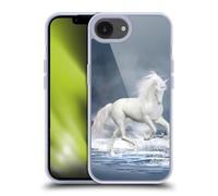 Head Case Designs Officially Licensed Simone Gatterwe Playing Pegasus And Unicorns Gel Case [Military Grade Protection] Compatible with Apple iPhone 16e and Compatible with MagSafe