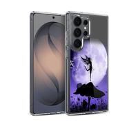 Head Case Designs Officially Licensed Simone Gatterwe Purple Silhouette Angels And Fairies Gel Case [Military Grade Protection] Compatible with Samsung Galaxy S26 Ultra and Compatible with MagSafe