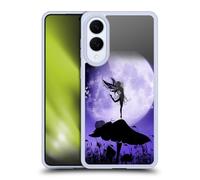 Head Case Designs Officially Licensed Simone Gatterwe Purple Silhouette Angels And Fairies Gel Case [Military Grade Protection] Compatible With Samsung Galaxy S25 Edge