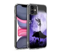 Head Case Designs Officially Licensed Simone Gatterwe Purple Silhouette Angels And Fairies Gel Case [Military Grade Protection] Compatible with Apple iPhone 11 and Compatible with MagSafe