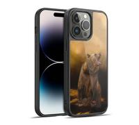 Head Case Designs Officially Licensed Simone Gatterwe Roaring Grizzly Bear Animals Gel Armour Case [Military Grade Protection] Compatible With Apple iPhone 14 Pro Max