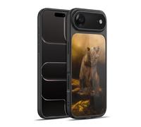 Head Case Designs Officially Licensed Simone Gatterwe Roaring Grizzly Bear Animals Gel Armour Case [Military Grade Protection] Compatible With Apple iPhone 17 Air