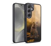 Head Case Designs Officially Licensed Simone Gatterwe Roaring Grizzly Bear Animals Gel Armour Case [Military Grade Protection] Compatible With Samsung Galaxy S24 5G