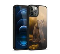 Head Case Designs Officially Licensed Simone Gatterwe Roaring Grizzly Bear Nature Portraits Gel Armour Case [Military Grade Protection] Compatible With Apple iPhone 12 Pro Max