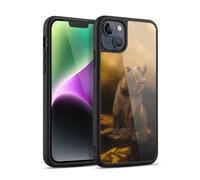 Head Case Designs Officially Licensed Simone Gatterwe Roaring Grizzly Bear Nature Portraits Gel Armour Case [Military Grade Protection] Compatible With Apple iPhone 14 Plus