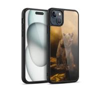 Head Case Designs Officially Licensed Simone Gatterwe Roaring Grizzly Bear Nature Portraits Gel Armour Case [Military Grade Protection] Compatible With Apple iPhone 15 Plus