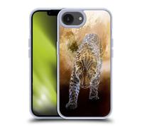 Head Case Designs Officially Licensed Simone Gatterwe Russian Amur Leopard Animals Gel Case [Military Grade Protection] Compatible with Apple iPhone 16e and Compatible with MagSafe
