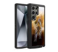 Head Case Designs Officially Licensed Simone Gatterwe Russian Amur Leopard Animals Ultra-Armoured Shockproof Case [Military Grade Protection] Compatible With Samsung Galaxy S24 Ultra 5G