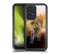 Head Case Designs Officially Licensed Simone Gatterwe Russian Amur Leopard Animals Ultra-Armoured Shockproof Case [Military Grade Protection] Compatible With Galaxy A33 5G (2022)