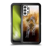Head Case Designs Officially Licensed Simone Gatterwe Russian Amur Leopard Animals Ultra-Armoured Shockproof Case [Military Grade Protection] Compatible With Samsung Galaxy A13 (2022)