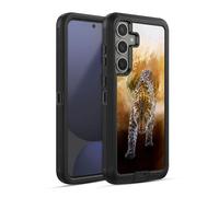 Head Case Designs Officially Licensed Simone Gatterwe Russian Amur Leopard Animals Ultra-Armoured Shockproof Case [Military Grade Protection] Compatible With Samsung Galaxy S24 FE