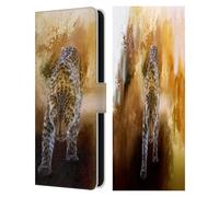 Head Case Designs Officially Licensed Simone Gatterwe Russian Amur Leopard Nature Portraits Leather Wallet Case Compatible With Samsung Galaxy S25 FE