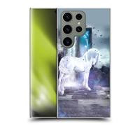 Head Case Designs Officially Licensed Simone Gatterwe Silver Unicorn Pegasus And Unicorns Hard Back Case Compatible With Samsung Galaxy S24 Ultra 5G