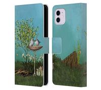 Head Case Designs Officially Licensed Simone Gatterwe Summer Feelings Animals Leather Wallet Case Compatible With Apple iPhone 11