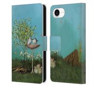 Head Case Designs Officially Licensed Simone Gatterwe Summer Feelings Animals Leather Wallet Case Compatible With Apple iPhone 16e