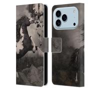Head Case Designs Officially Licensed Simone Gatterwe The Apocalypse Horses Leather Wallet Case Compatible With Apple iPhone 17 Pro
