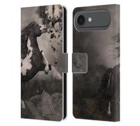 Head Case Designs Officially Licensed Simone Gatterwe The Apocalypse Horses Leather Wallet Case Compatible With Apple iPhone 17 Air