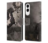 Head Case Designs Officially Licensed Simone Gatterwe The Apocalypse Horses Leather Wallet Case Compatible With Samsung Galaxy S25 Edge