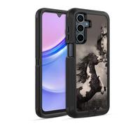 Head Case Designs Officially Licensed Simone Gatterwe The Apocalypse Horses Ultra-Armoured Shockproof Case [Military Grade Protection] Compatible With Samsung Galaxy A15