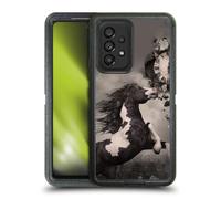 Head Case Designs Officially Licensed Simone Gatterwe The Apocalypse Horses Ultra-Armoured Shockproof Case [Military Grade Protection] Compatible With Samsung Galaxy A53 5G (2022)