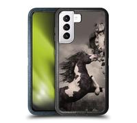 Head Case Designs Officially Licensed Simone Gatterwe The Apocalypse Horses Ultra-Armoured Shockproof Case [Military Grade Protection] Compatible With Samsung Galaxy S21 5G