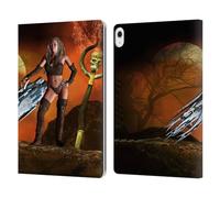 Head Case Designs Officially Licensed Simone Gatterwe The End Angels And Fairies Leather Wallet Case Compatible With Apple iPad Air 13 2024/2025