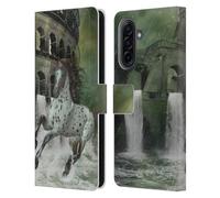Head Case Designs Officially Licensed Simone Gatterwe The Escape Horses Leather Wallet Case Compatible With Samsung Galaxy A17 4G / 5G