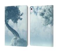 Head Case Designs Officially Licensed Simone Gatterwe Winter Tree Castles And Palaces Leather Wallet Case Compatible With Apple iPad Air 13 2024/2025