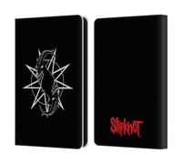 Head Case Designs Officially Licensed Slipknot Goat Logo Key Art Leather Wallet Case Compatible With Amazon Kindle 11th Gen (2024)