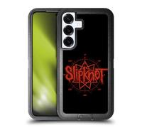 Head Case Designs Officially Licensed Slipknot Logo Key Art Ultra-Armoured Shockproof Case [Military Grade Protection] Compatible With Samsung Galaxy S25+