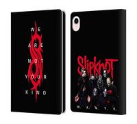 Head Case Designs Officially Licensed Slipknot Logo We Are Not Your Kind Leather Wallet Case Compatible With Apple iPad mini (2021/2024)