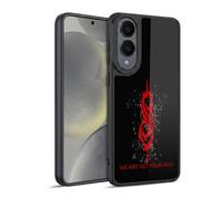 Head Case Designs Officially Licensed Slipknot Red Distressed Look We Are Not Your Kind Gel Armour Case [Military Grade Protection] Compatible With Samsung Galaxy S25 Edge