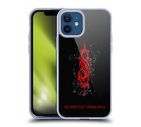 Head Case Designs Officially Licensed Slipknot Red Distressed Look We Are Not Your Kind Gel Case [Military Grade] Compatible with Apple iPhone 12 / iPhone 12 Pro and Compatible with MagSafe
