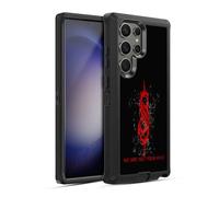 Head Case Designs Officially Licensed Slipknot Red Distressed Look We Are Not Your Kind Ultra-Armoured Shockproof Case [Military Grade Protection] Compatible With Samsung Galaxy S23 Ultra 5G