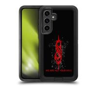 Head Case Designs Officially Licensed Slipknot Red Distressed Look We Are Not Your Kind Ultra-Armoured Shockproof Case [Military Grade Protection] Compatible With Samsung Galaxy S24+ 5G