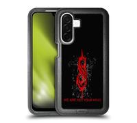 Head Case Designs Officially Licensed Slipknot Red Distressed Look We Are Not Your Kind Ultra-Armoured Shockproof Case [Military Grade Protection] Compatible With Samsung Galaxy A26 5G