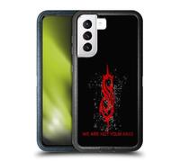 Head Case Designs Officially Licensed Slipknot Red Distressed Look We Are Not Your Kind Ultra-Armoured Shockproof Case [Military Grade Protection] Compatible With Samsung Galaxy S21 5G