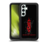 Head Case Designs Officially Licensed Slipknot Red Distressed Look We Are Not Your Kind Ultra-Armoured Shockproof Case [Military Grade Protection] Compatible With Samsung Galaxy S23 FE 5G